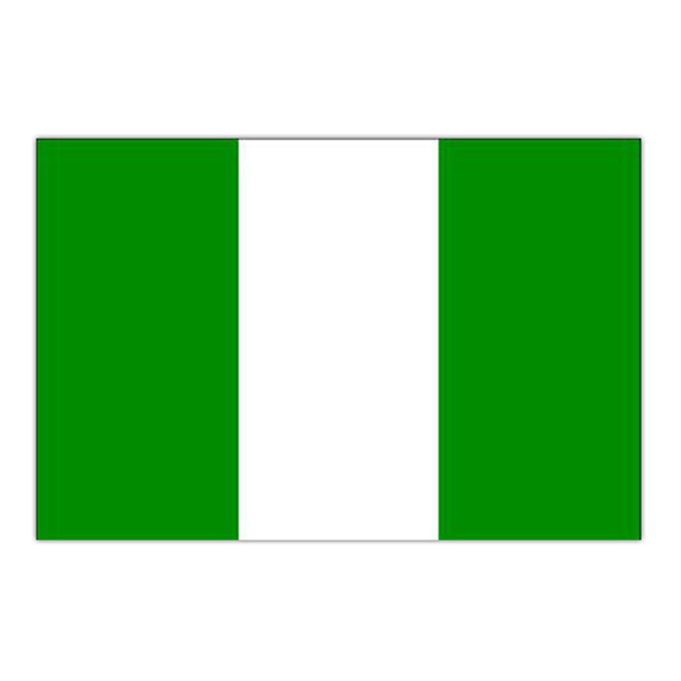 Flagga Nigeria från Henbrandt