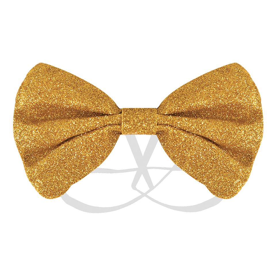 Fluga Glitter Guld från Henbrandt