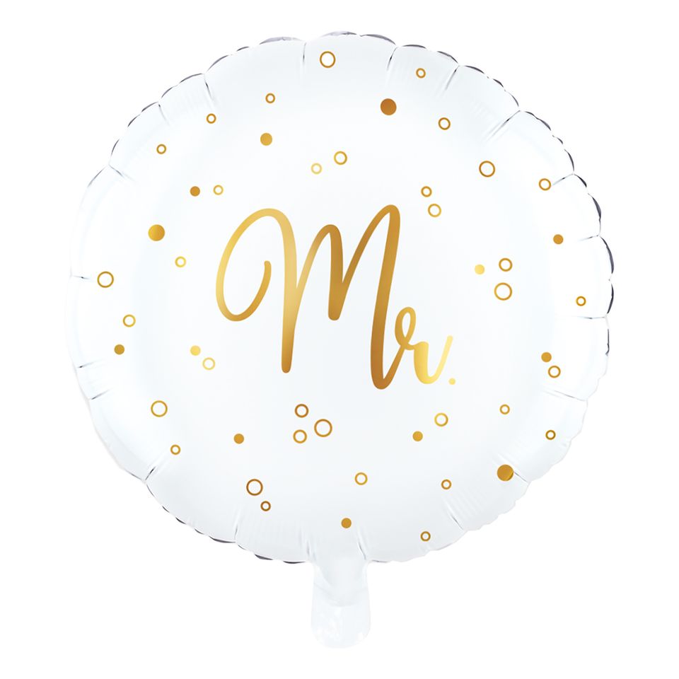 Folieballong Rund Mr från Globos Europe