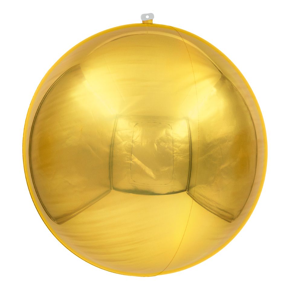 Folieballong Spegelboll Guld 3-pack från Ballongkungen