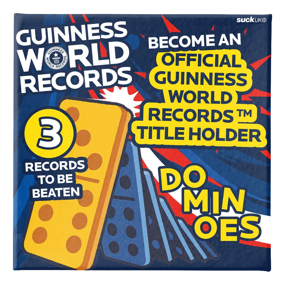 Guinness World Records Domino Rekordkit från Ohlsson och Lohaven