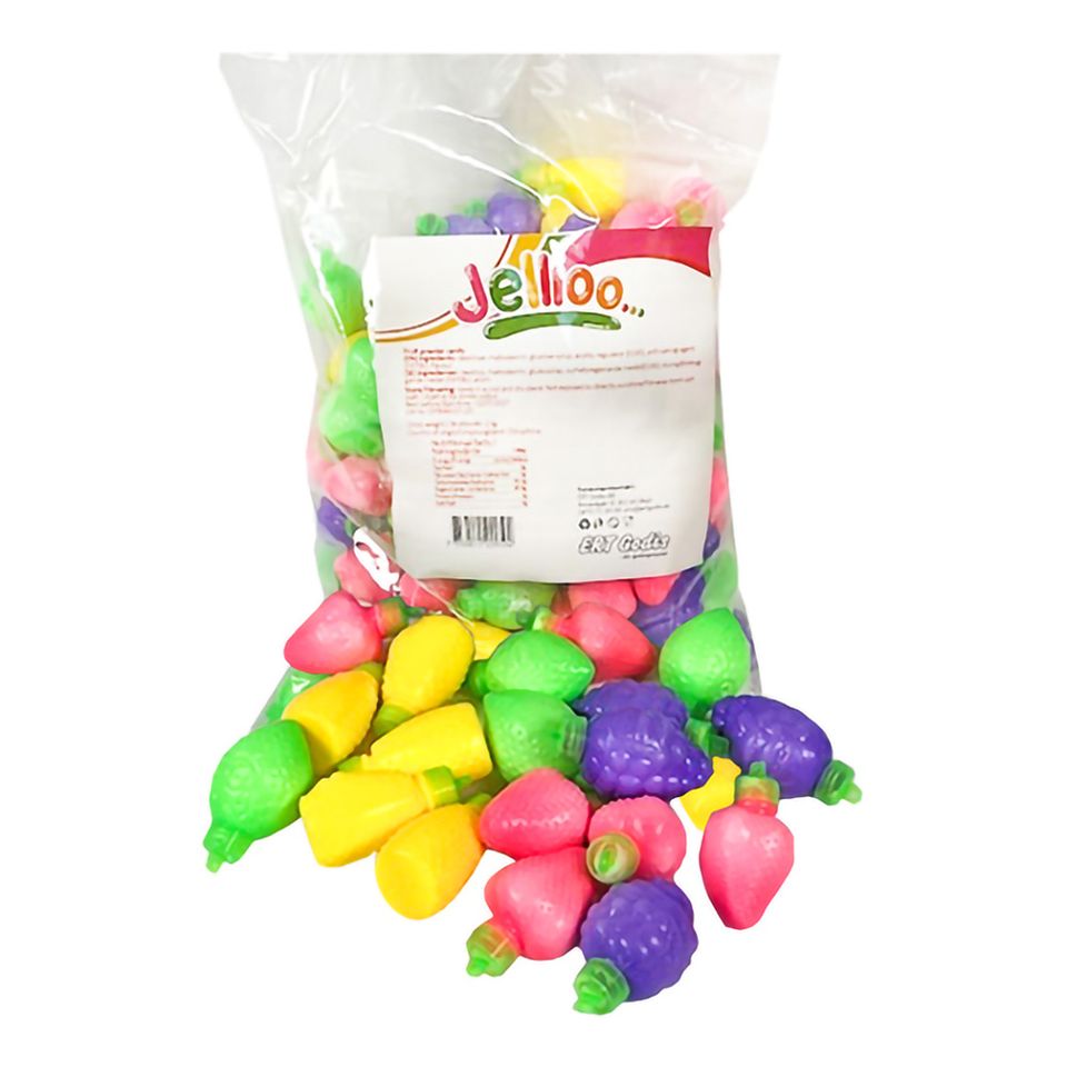 Jellioo Fruit Powder Storpack - 2 kg från ERT Godis Bulk