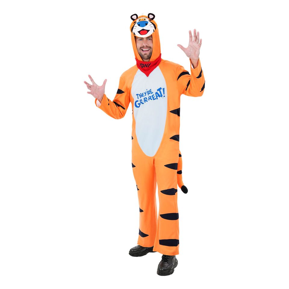 Kelloggs Tony the Tiger Maskeraddräkt från Rubies Costumes