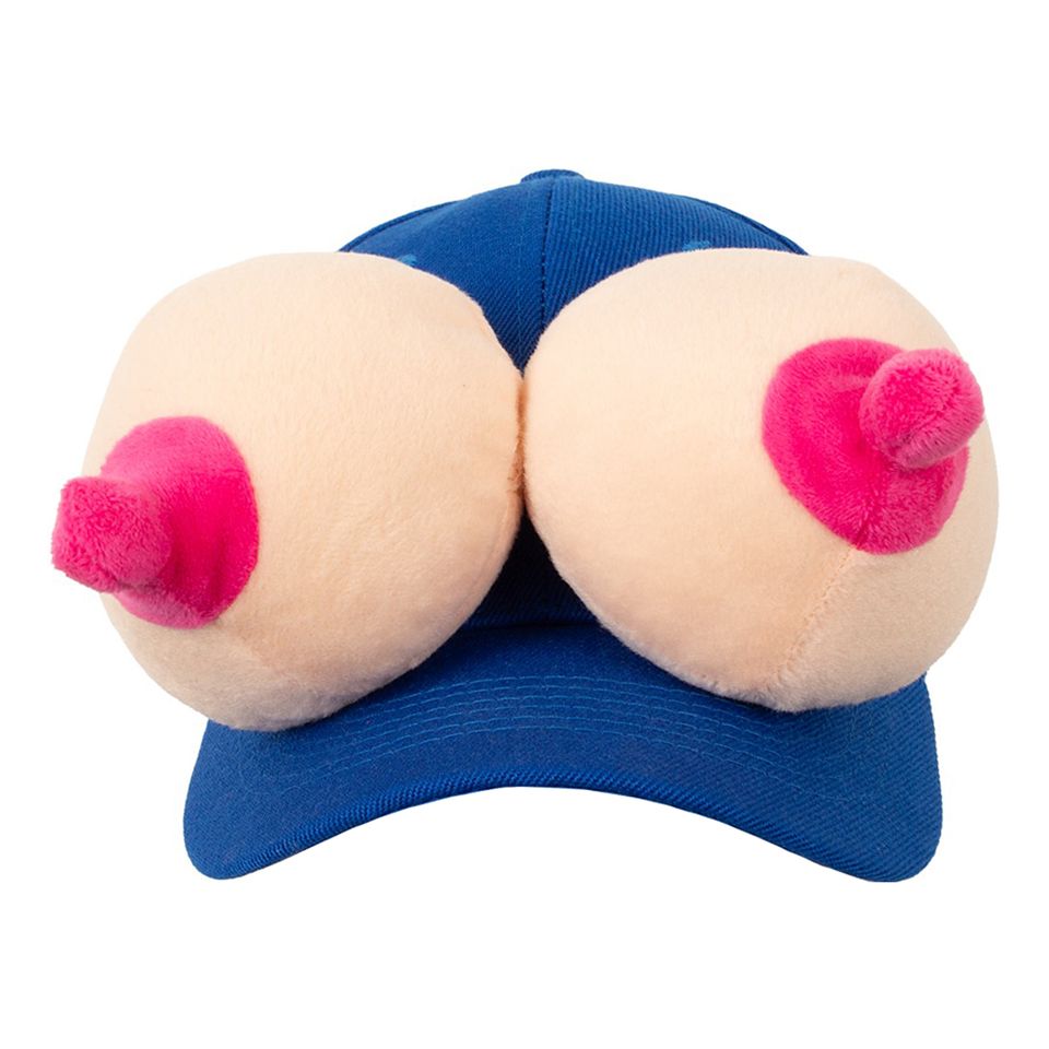 Keps med Bröst Blå från Lastbryggan