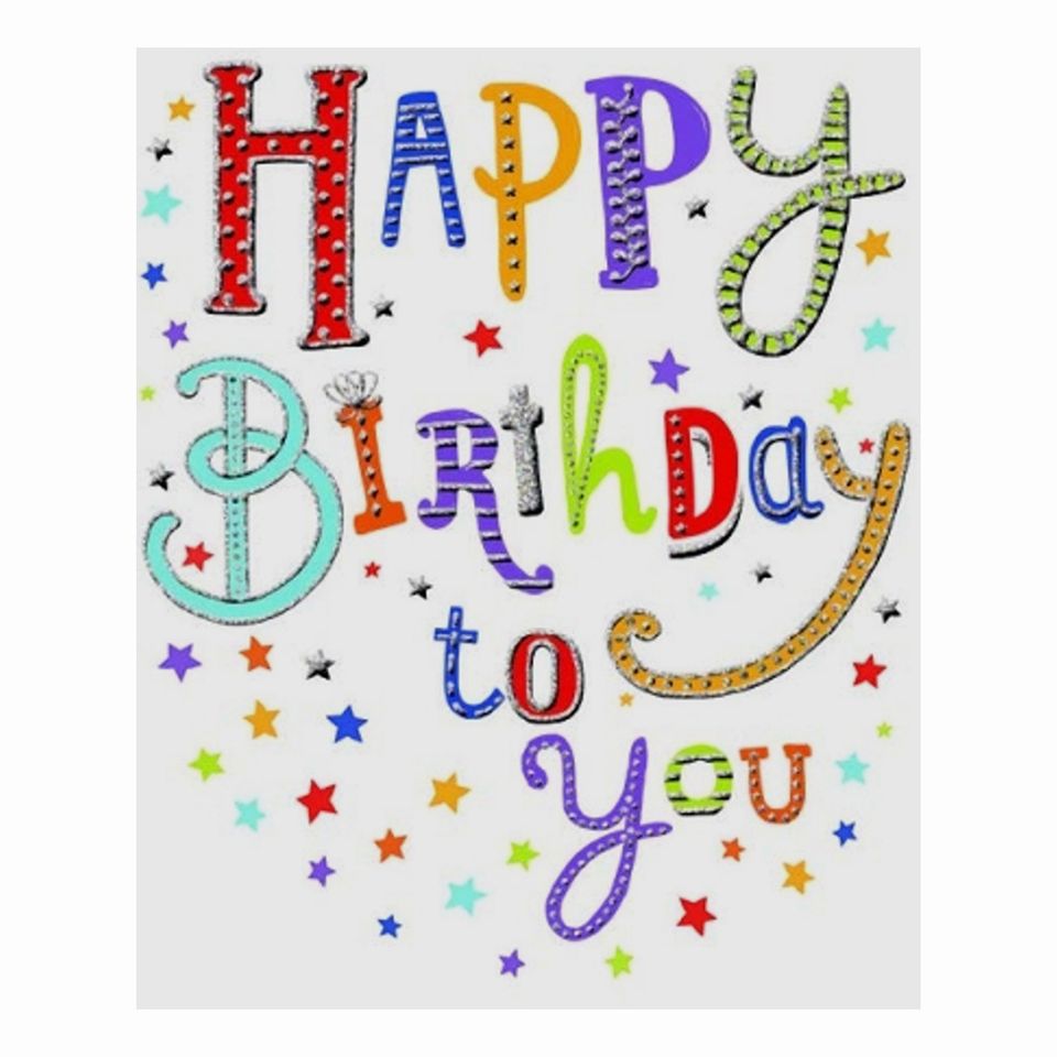 Kort Mini Happy Birthday från Hedlundgruppen