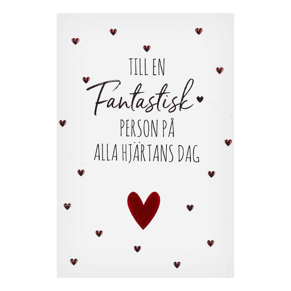 Kort Till En Fantastisk Person från Hedlundgruppen