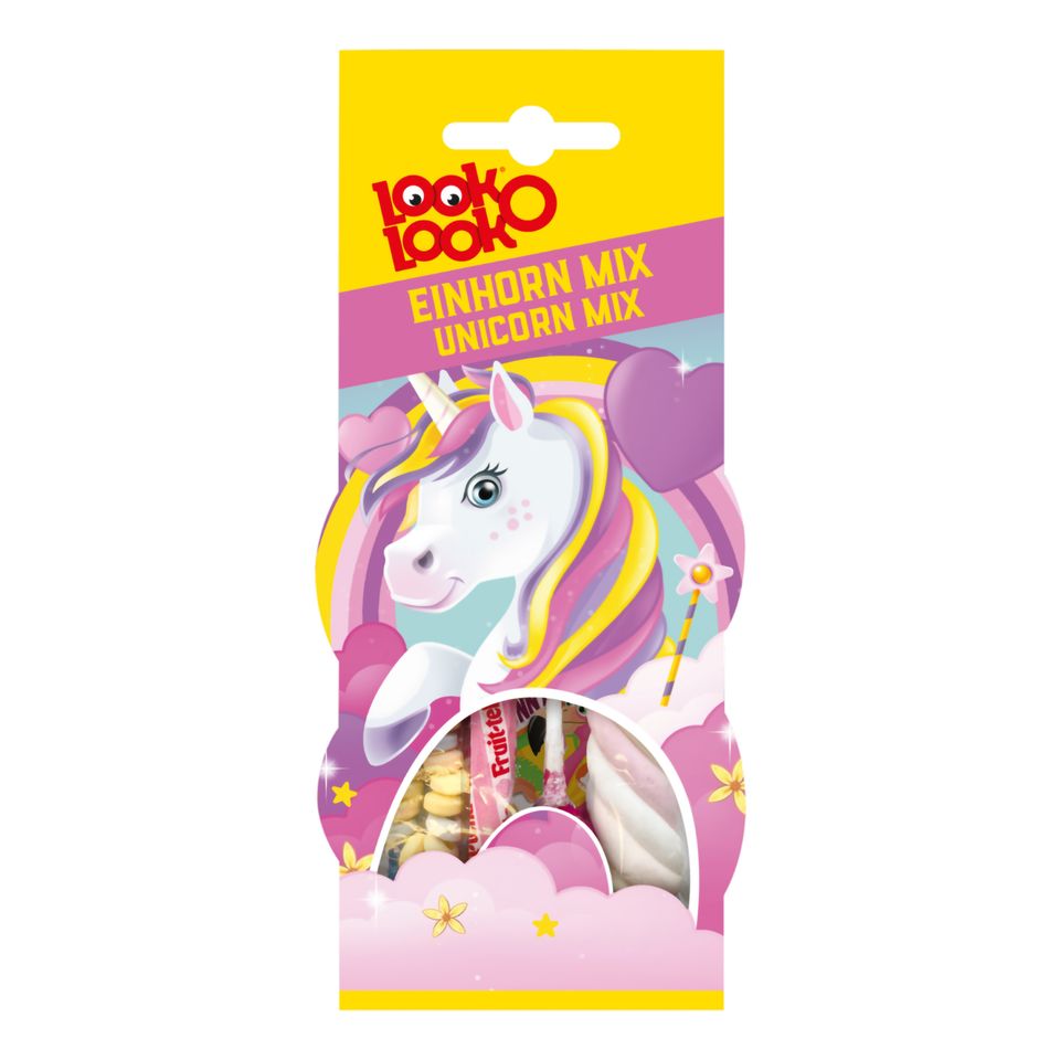 Look-O-Look Unicorn Mix - 45 g från Hultén Godis