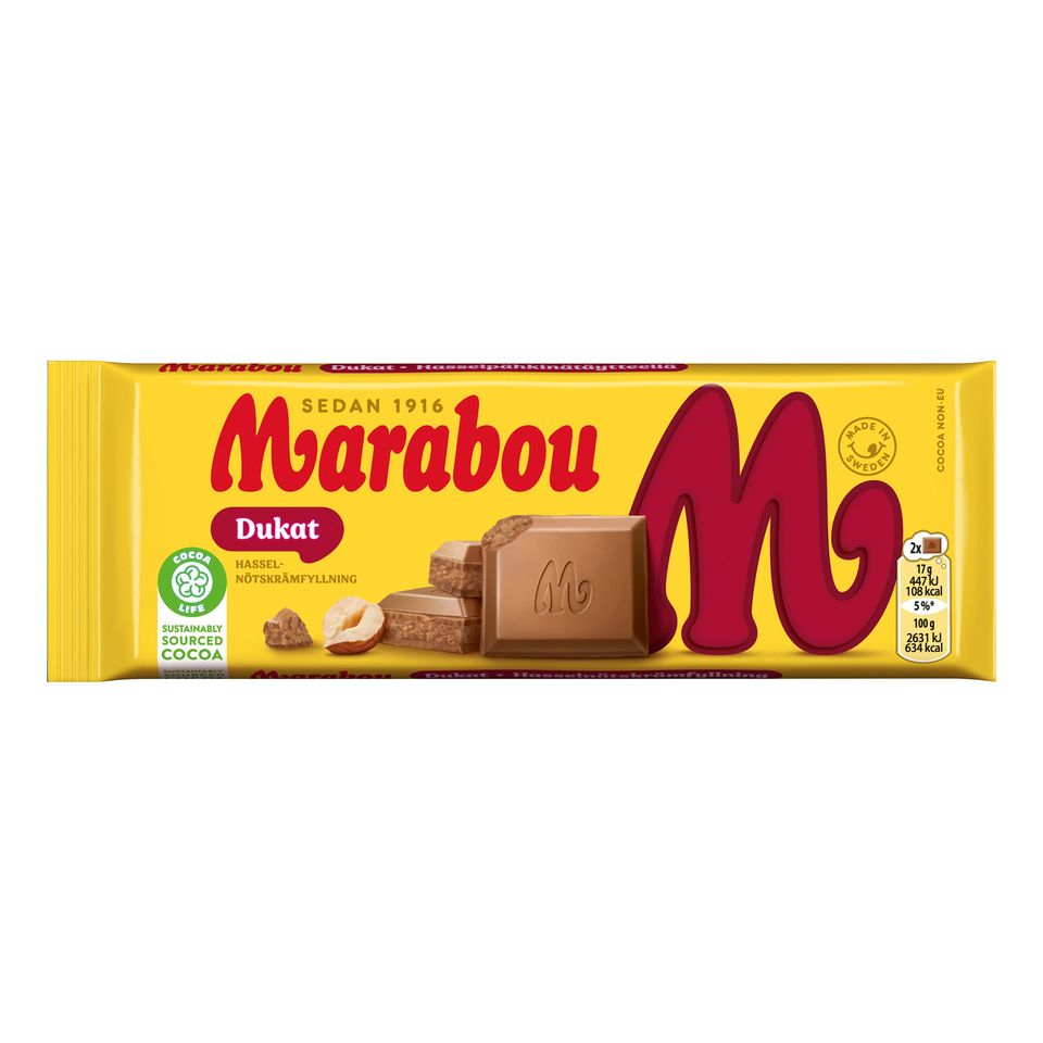 Marabou Dukat Chokladkaka - 100 g från ERT Godis Singel