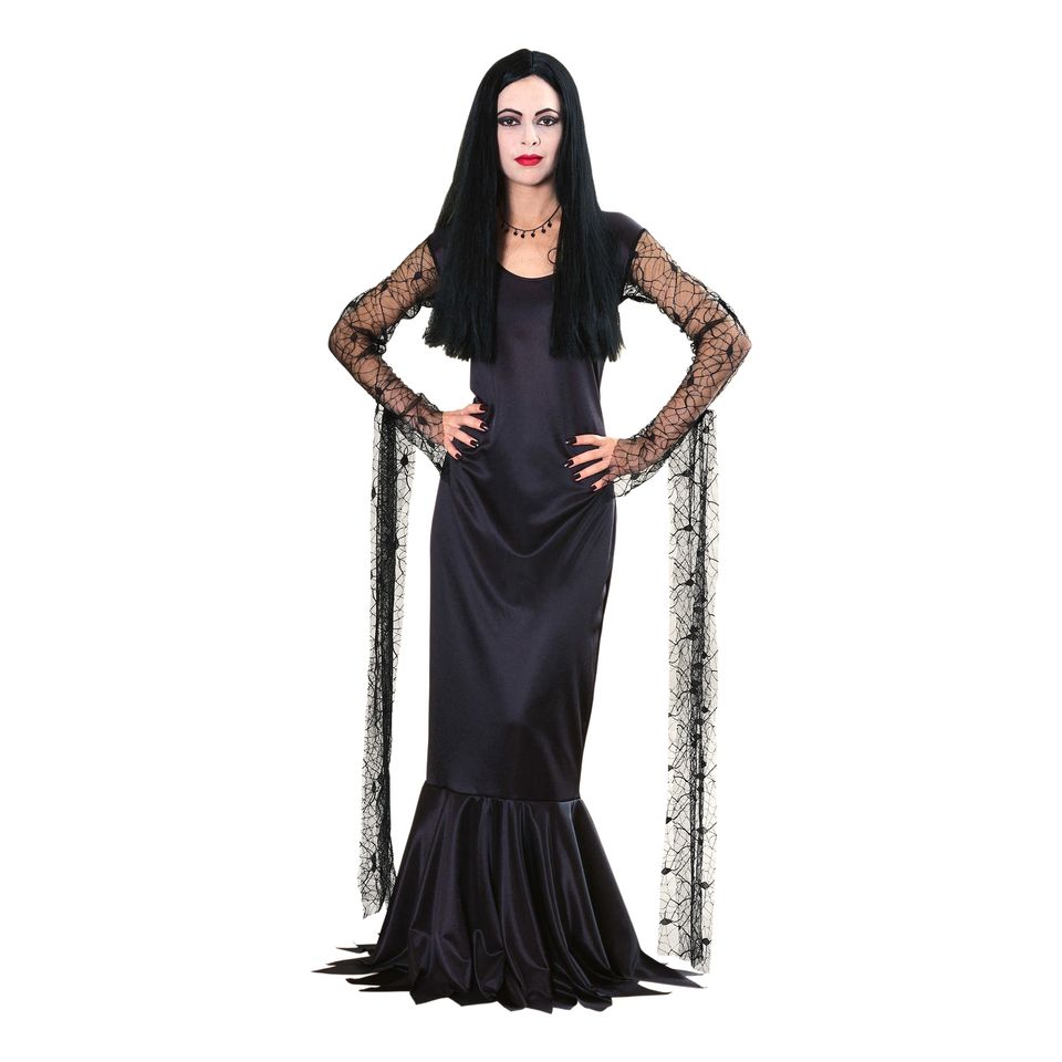 Morticia Familjen Addams Maskeraddräkt från Rubies Costumes