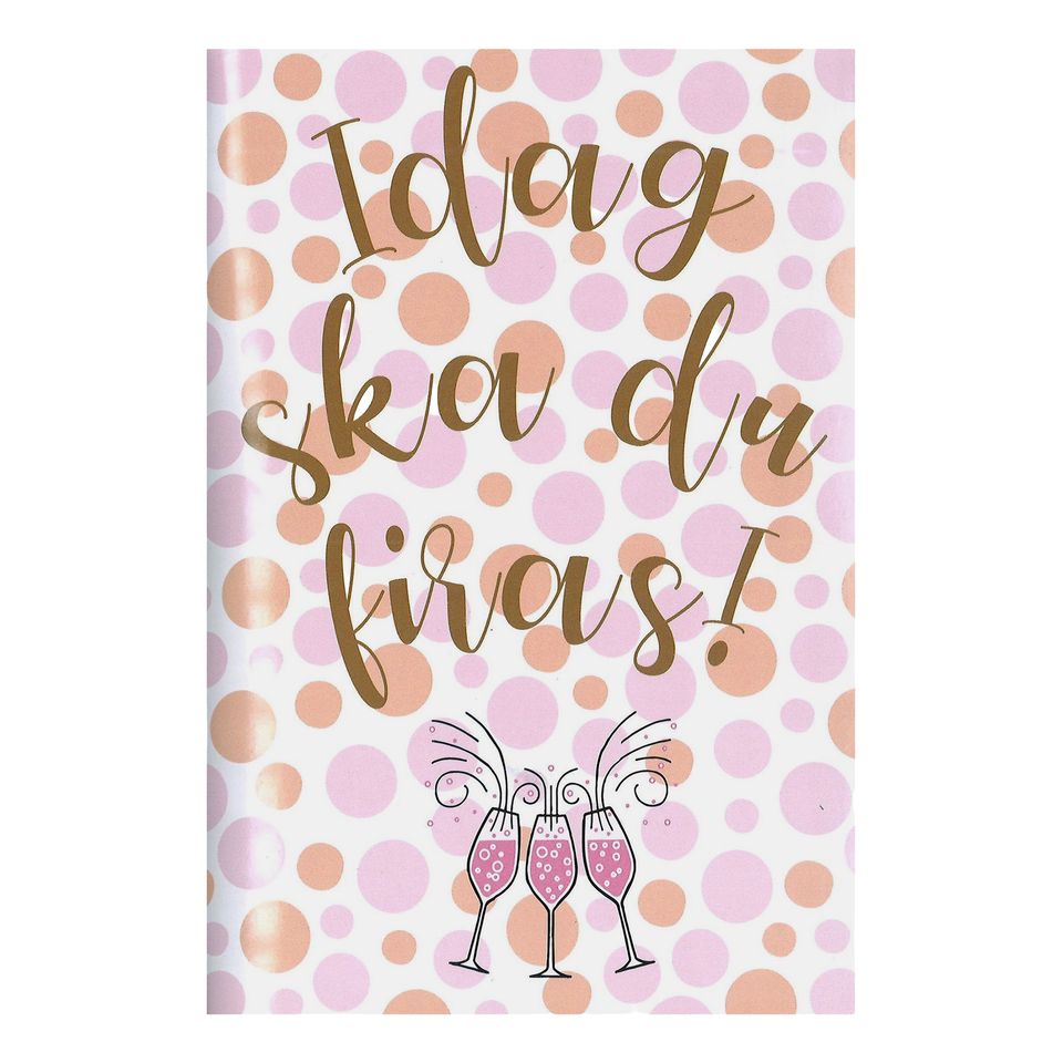 Musikkort Idag Ska Du Firas från Hedlundgruppen