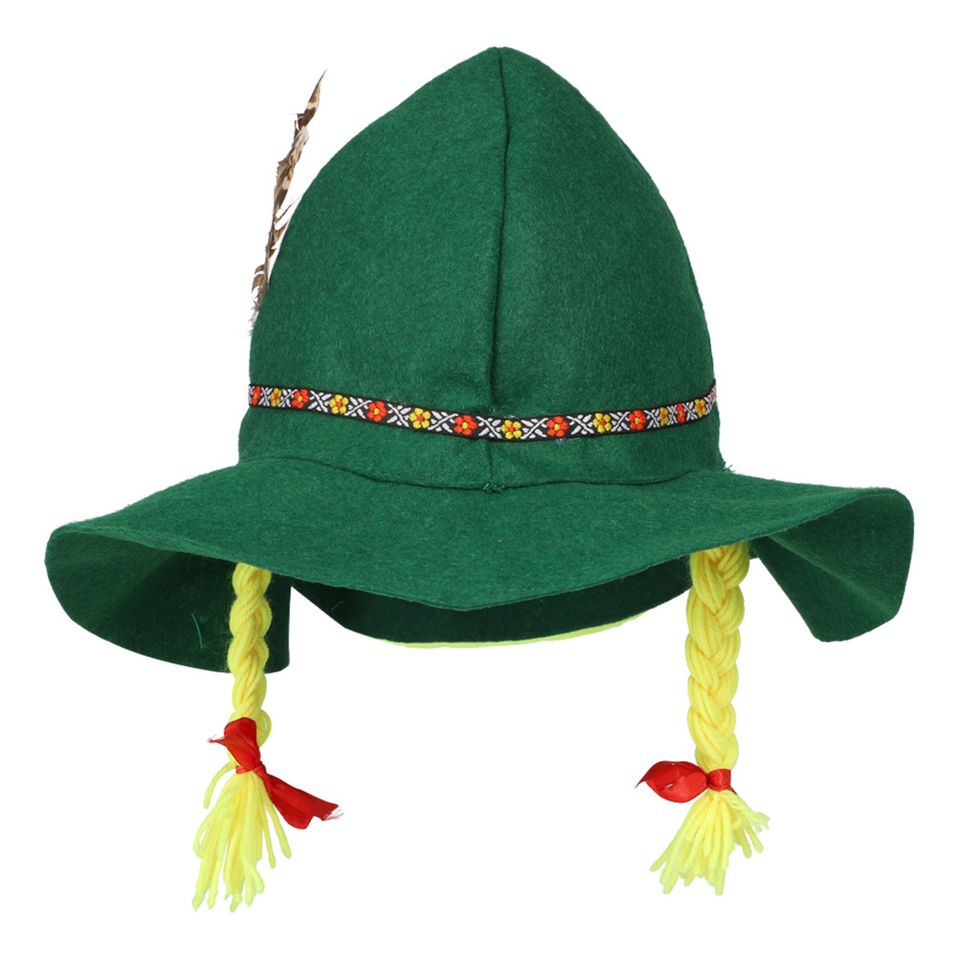 Oktoberfest Hatt med Flätor från Hisab/Joker