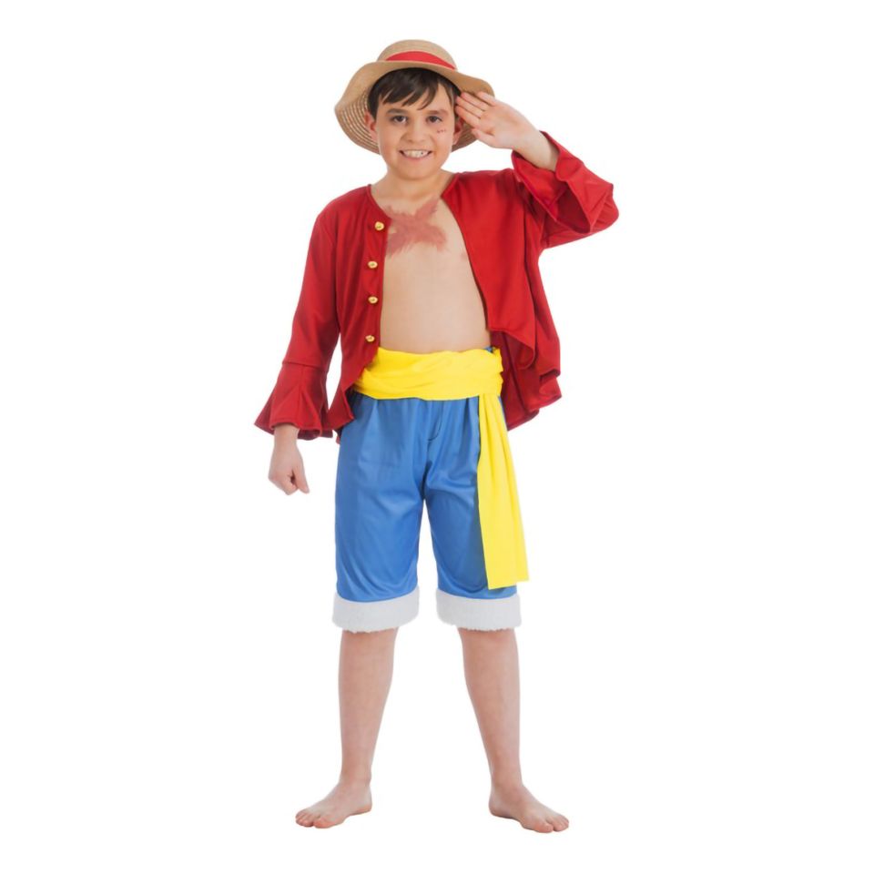One Piece Luffy™ Barn Maskeraddräkt från CHAKS
