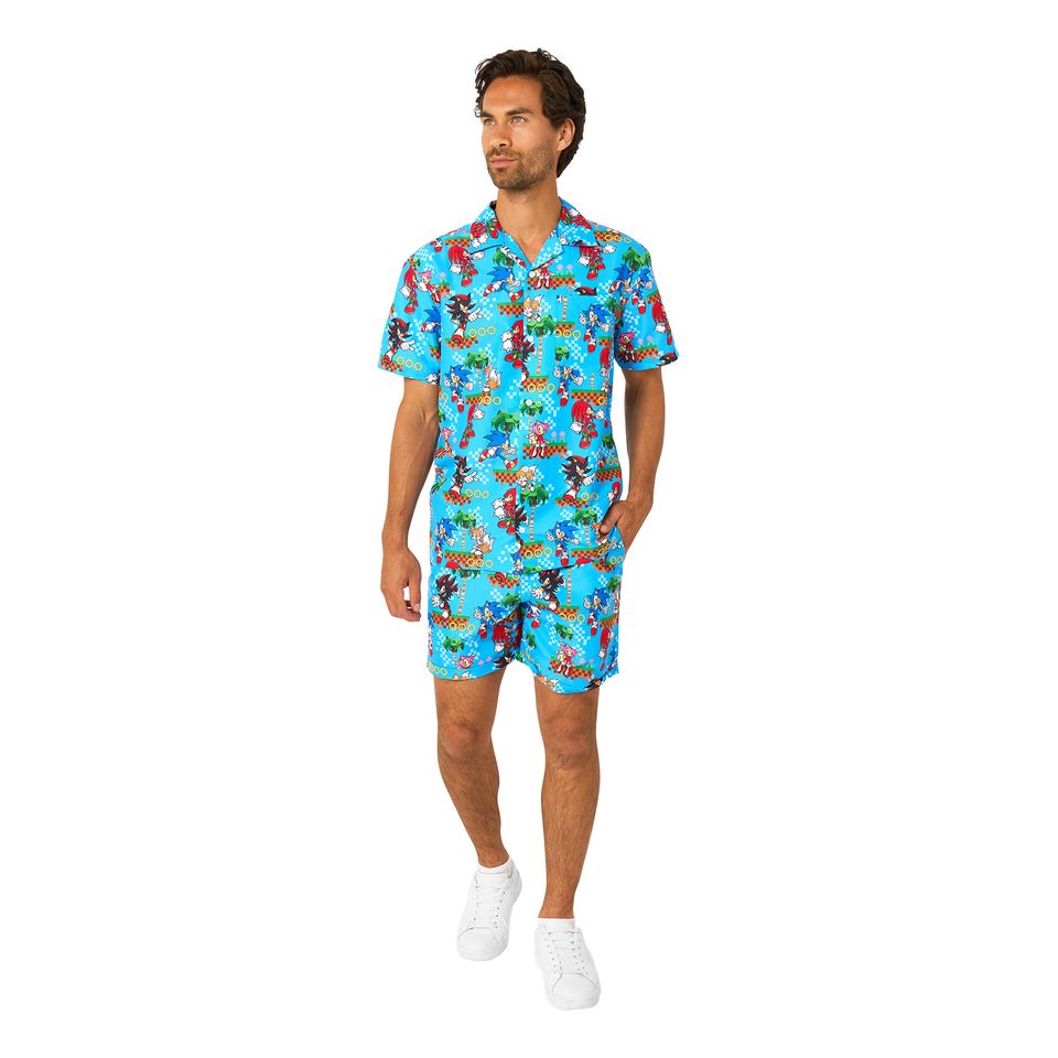 OppoSuits Sonic™ Green Hill Shorts Kostym från Oppo Merchandise Group