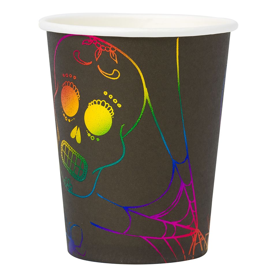 Pappersmuggar Halloween Neon - 8-pack från Design House 95