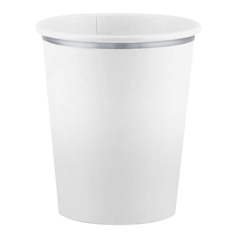 Pappersmuggar Silver/Grå Ombre - 8-pack från Club Green / Hootyballoon