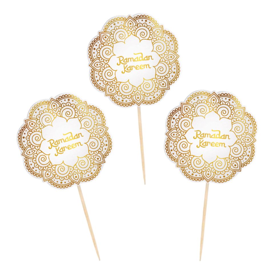 Partypicks Ramadan Kareem - 12-pack från Globos Europe