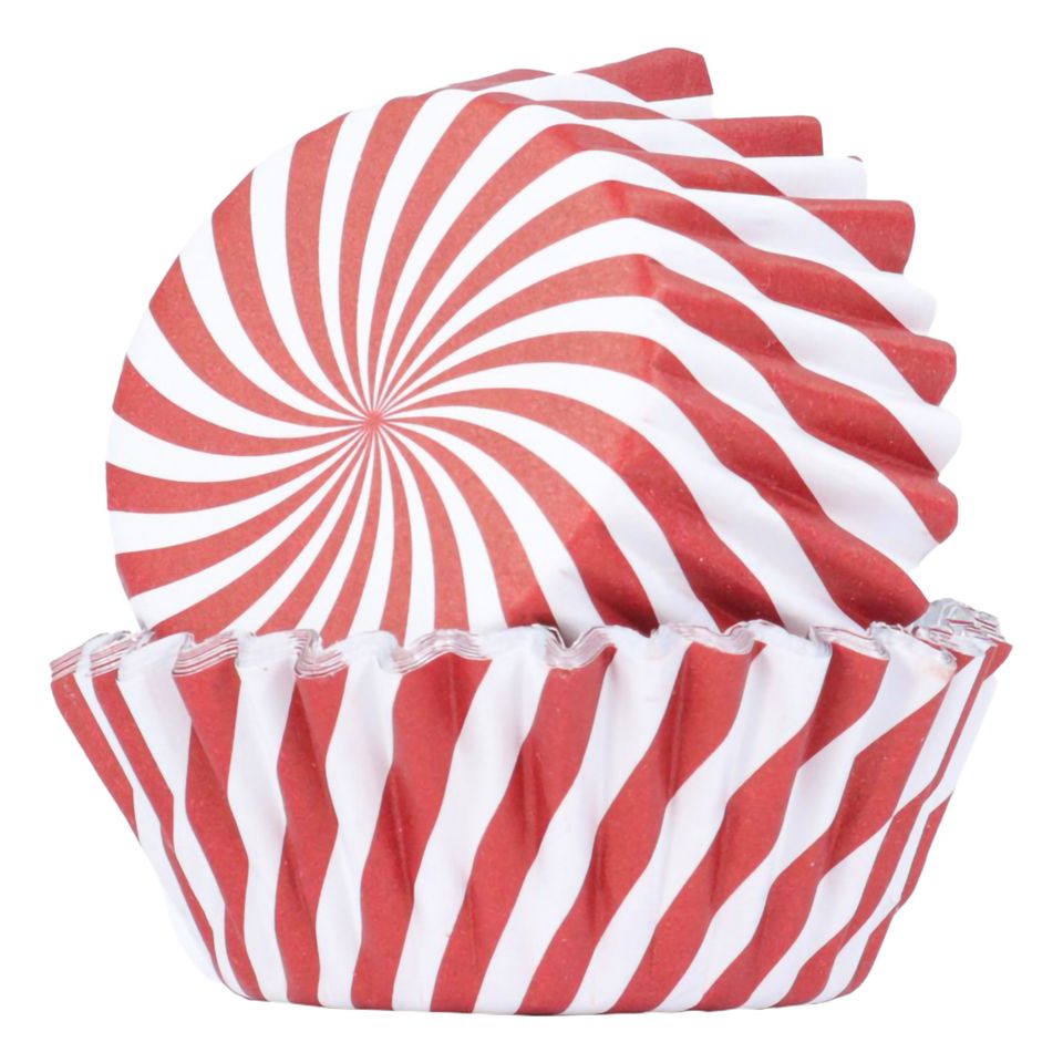 PME Muffinsformar med Folie Polkagris - 30-pack från PME Cake