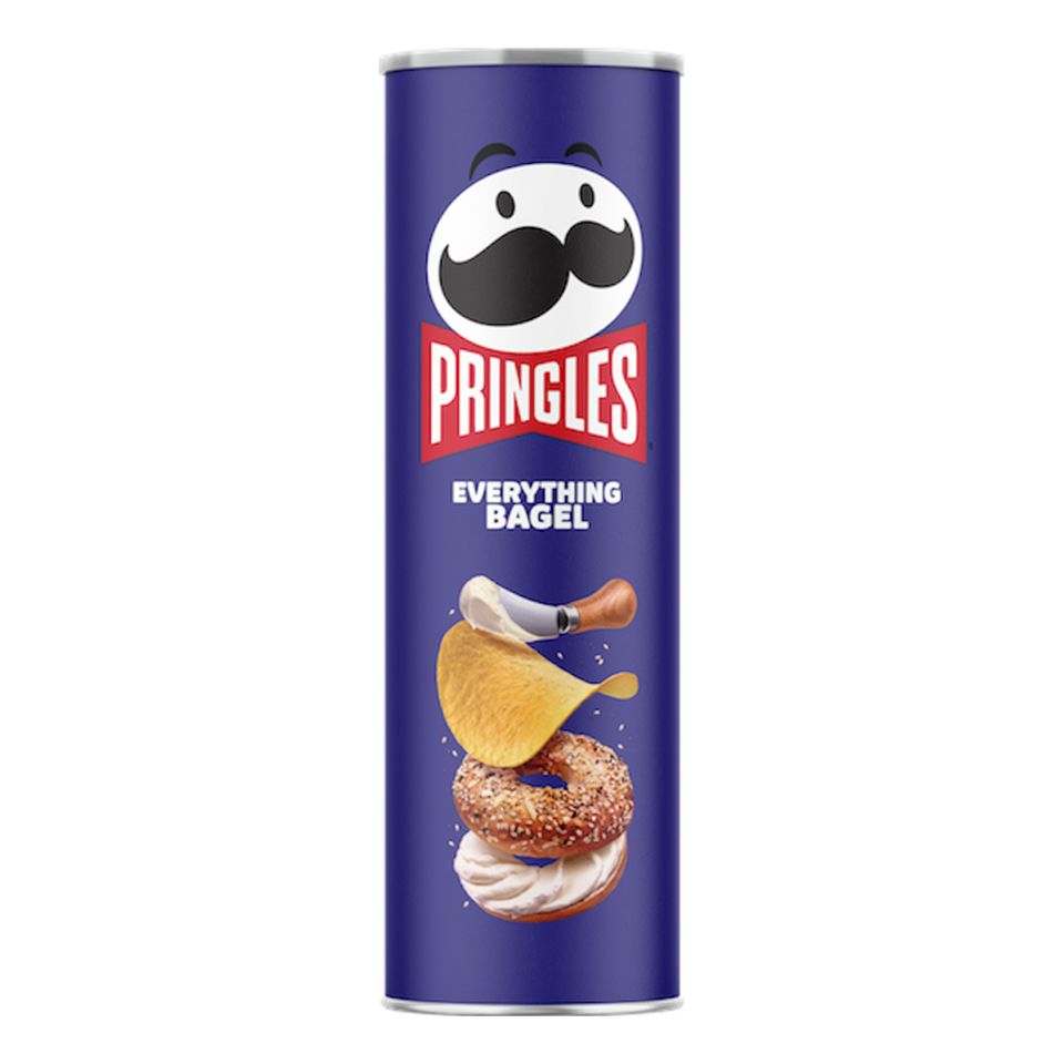 Pringles Everything Bagel - 158 g från Coopers Candy