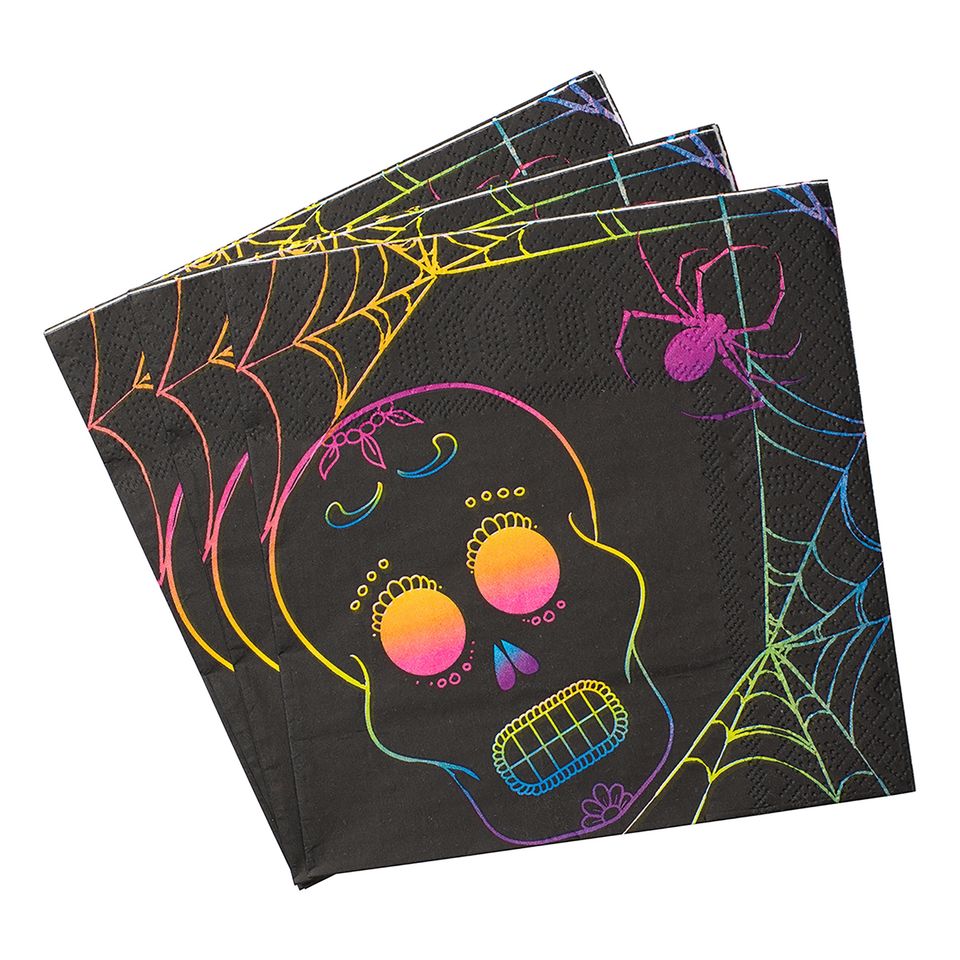 Servetter Halloween Neon - 20-pack från Design House 95