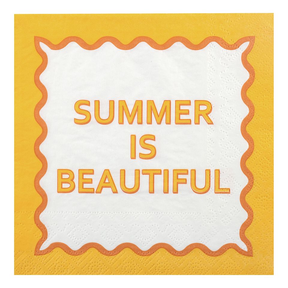 Servetter Summer is Beautiful - 12-pack från Santex