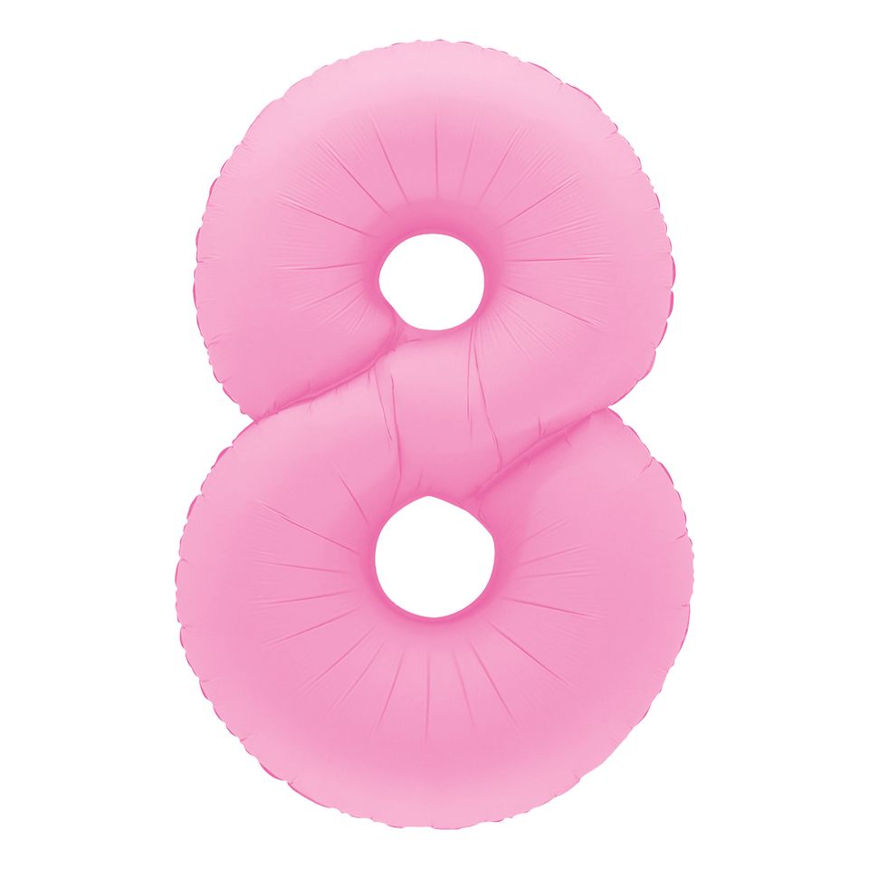 Sifferballong Sakura Pink - Siffra från Ballongkungen
