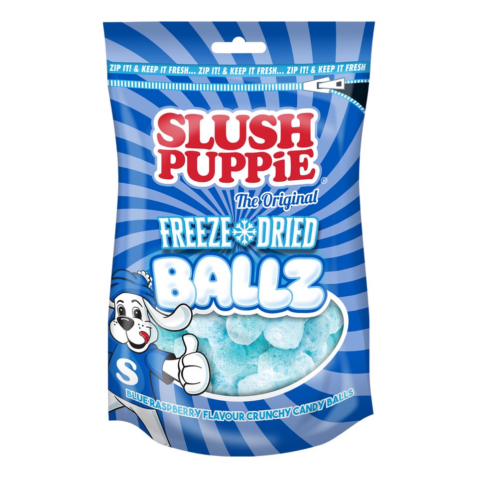 Slush Puppie Freeze Dried Ballz - 35 g från Coopers Candy