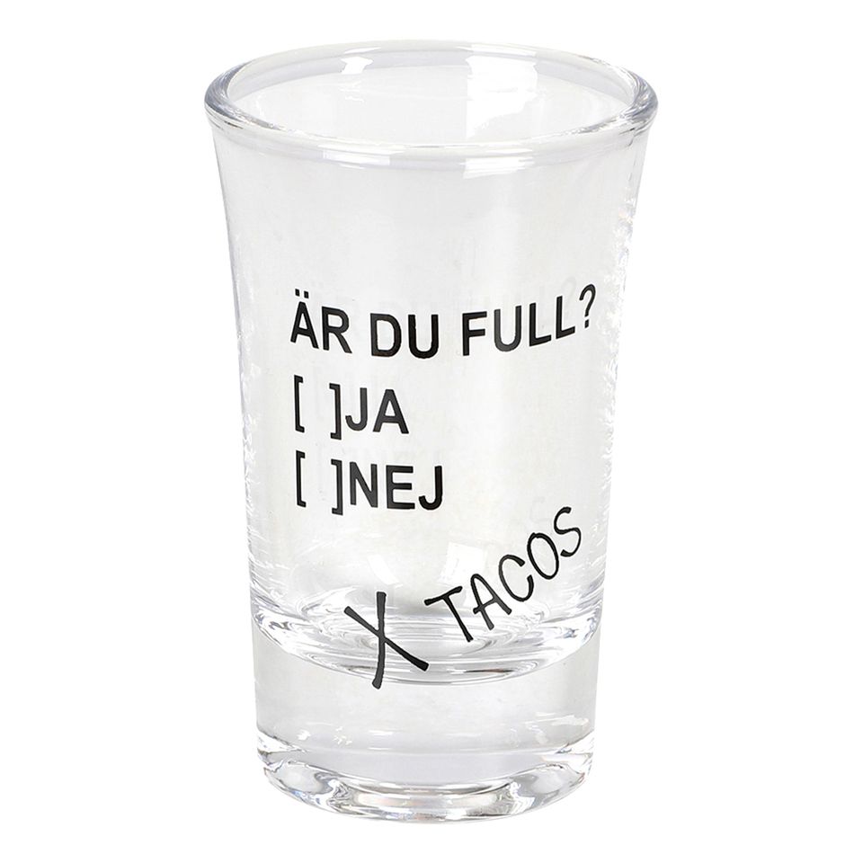 Snapsglas Är du full? från Hisab/Joker