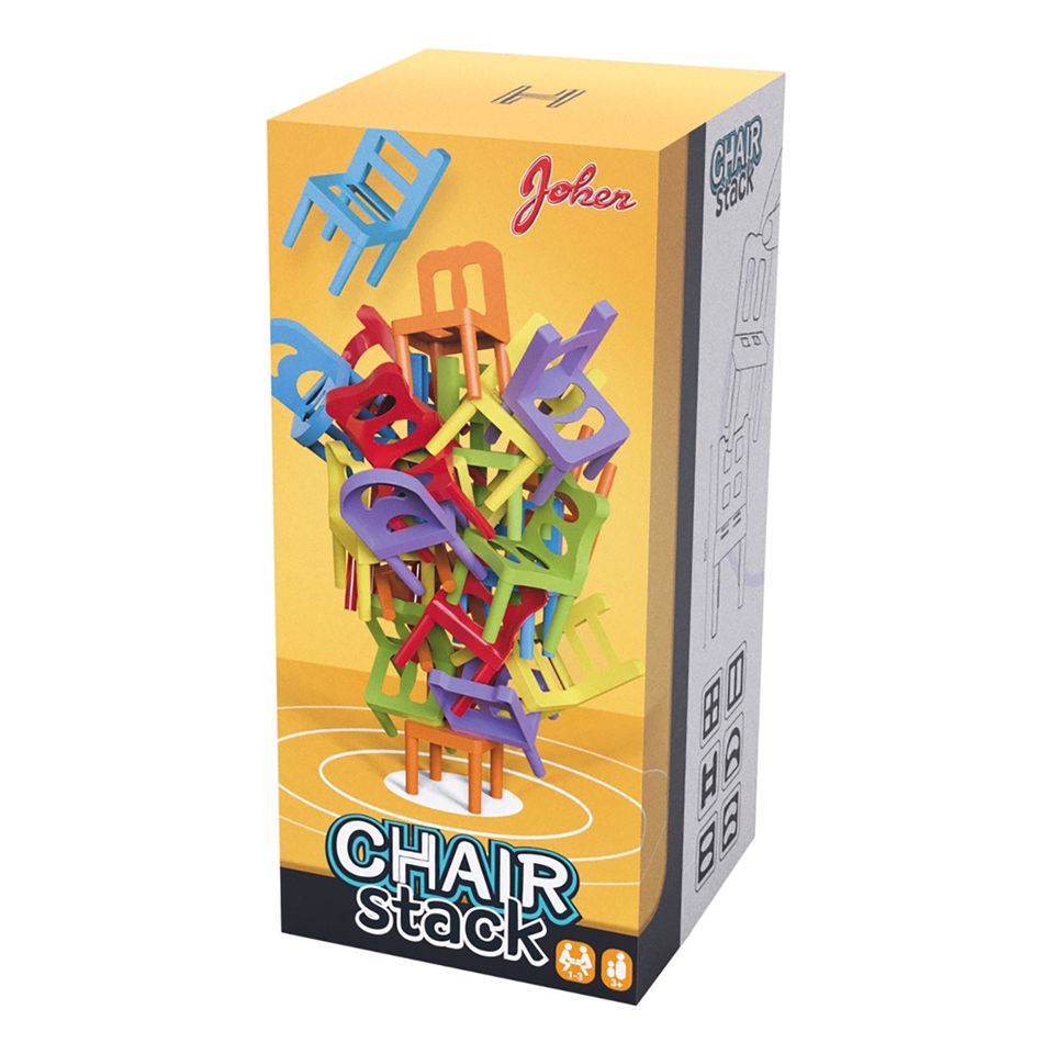 Stapla Stolar Spel från Hisab/Joker