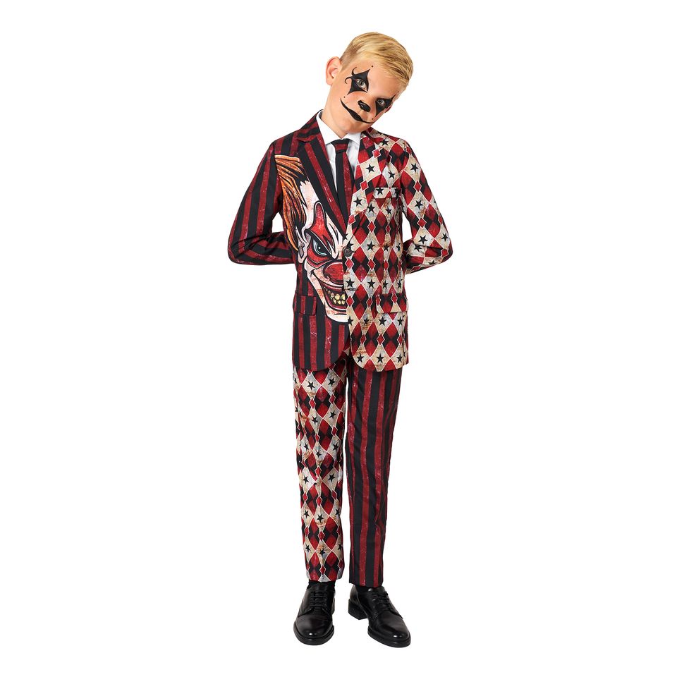 Suitmeister Boys Scary Clown Kostym från Oppo Merchandise Group
