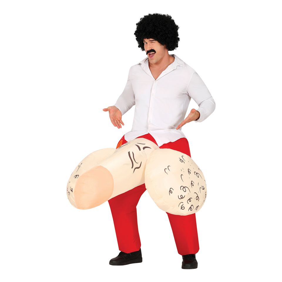 Uppblåsbar Jättepenis Maskeraddräkt - Large från Fiestas Guirca