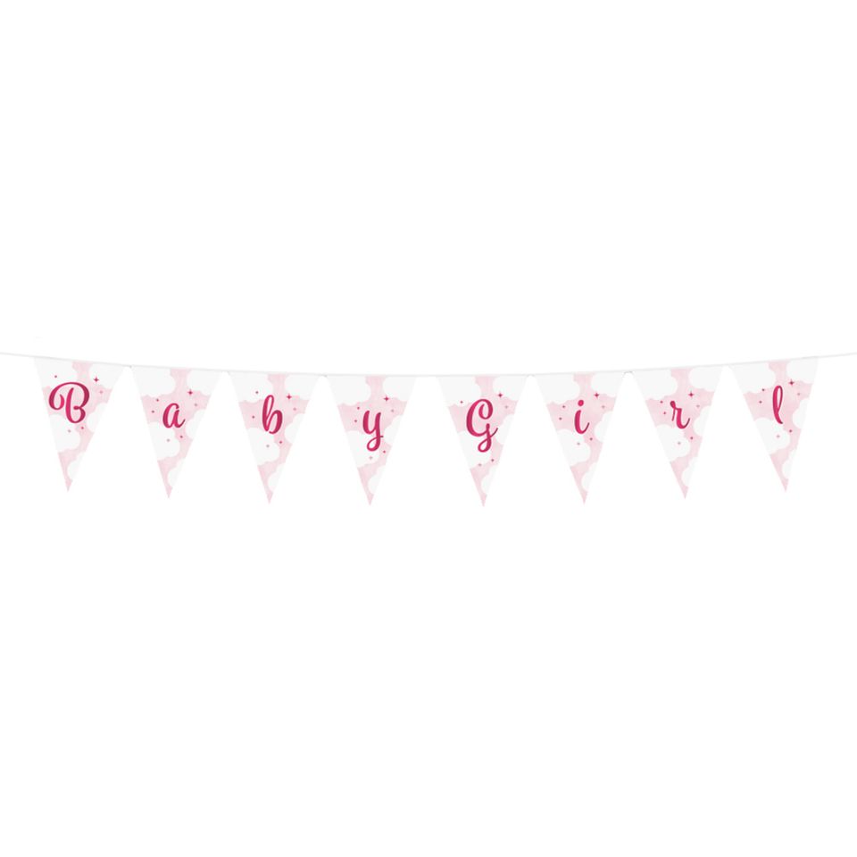 Vimpelgirlang Baby Girl från Globos Europe