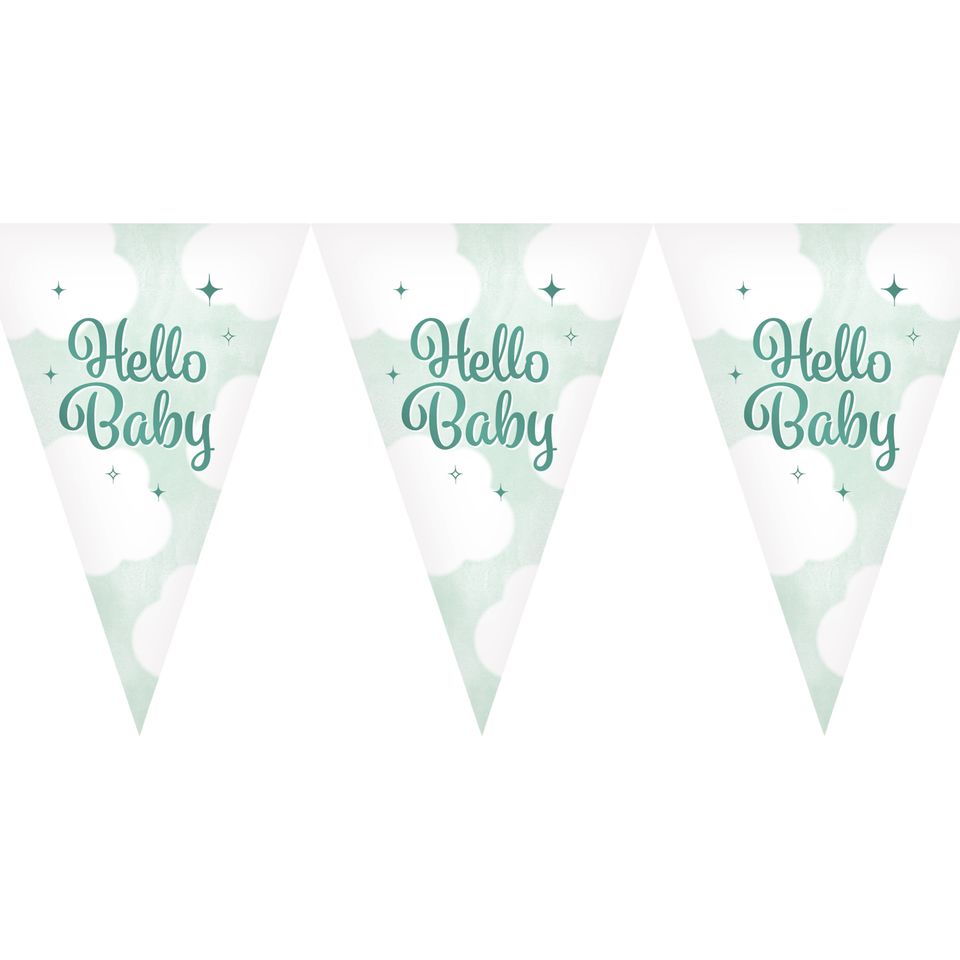 Vimpelgirlang Hello Baby från Globos Europe