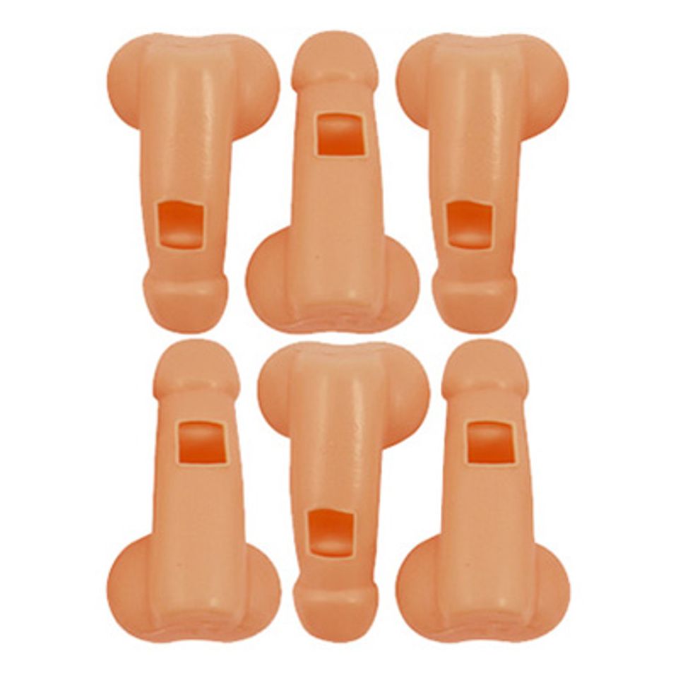 Visselpipa Penis - 6-pack från Henbrandt