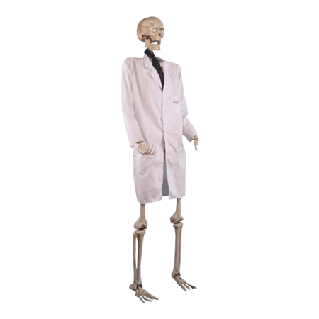 Doctor Love Animeret Skelet med Lys & Lyd Dekoration