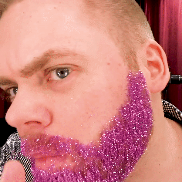 3. Fjern det overflødige glitter