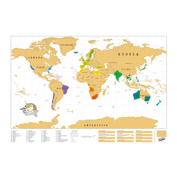 Scratch Map