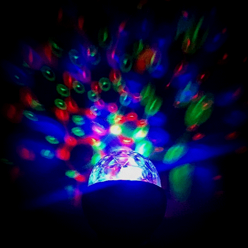 USB Discolampe Flerfarvet