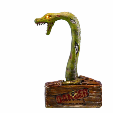 Animerad Zombie Orm Prop