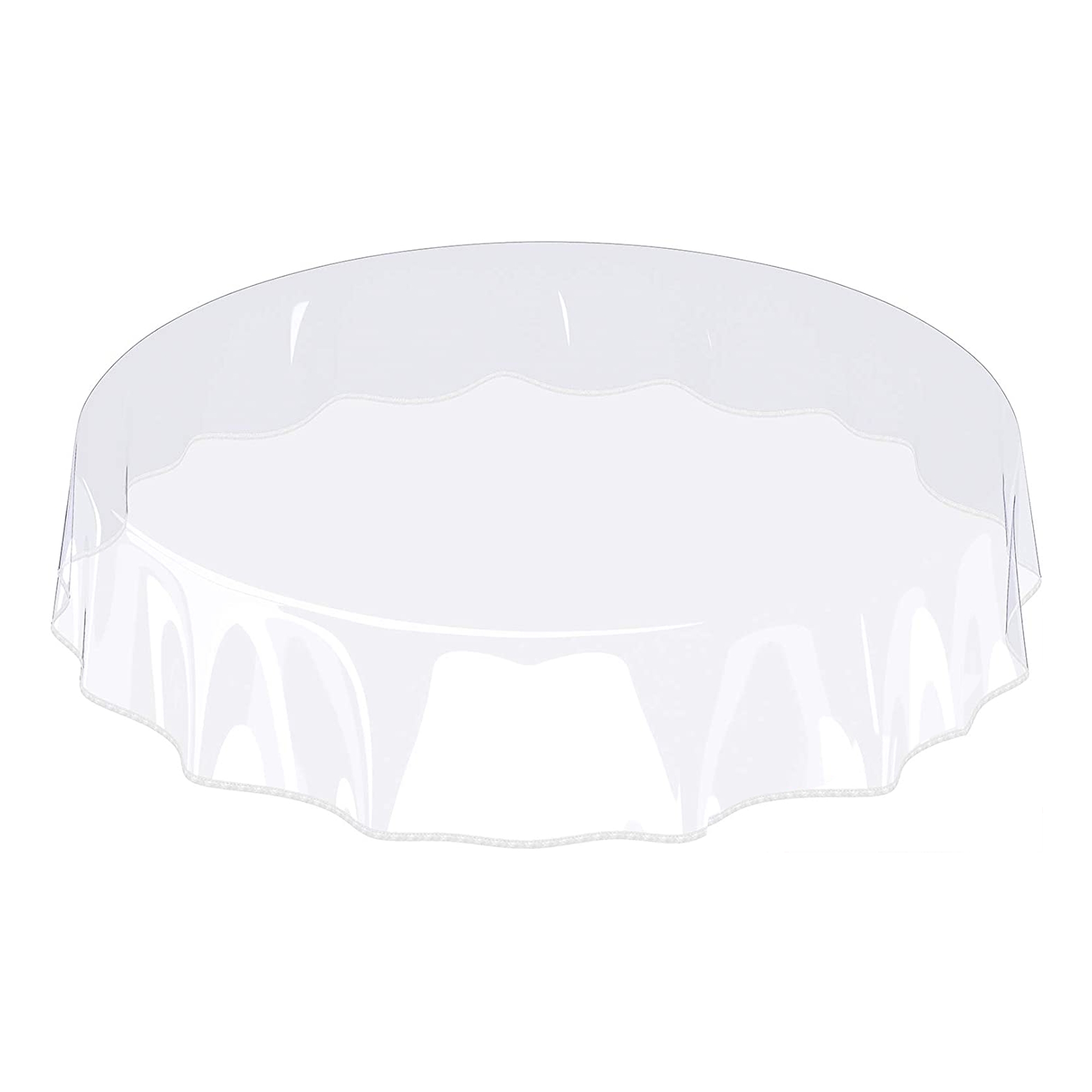 Transparent Bordsduk Rund